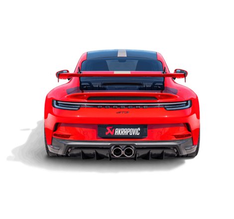 Akrapovic 21-22 Porsche 911 GT3 (992) Rear Carbon Fiber Diffuser - Matte