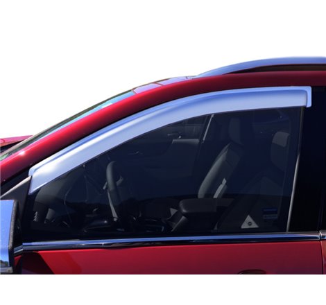 AVS 18-22 Chevrolet Equinox Ventvisor Window Deflectors 4pc - Chrome
