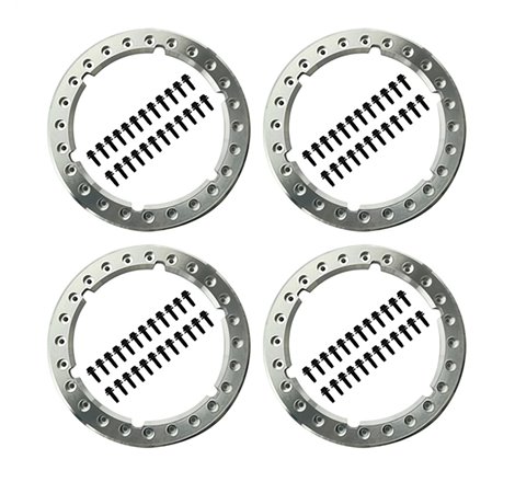 Ford Racing 17-18 / 21 F-150 Raptor (w/35in Tire) Functional Bead Lock Ring Kit - Style 1