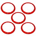 Ford Racing 2021+ Ford Bronco Functional Bead Lock Ring Kit - Red
