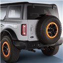 Ford Racing 2021+ Ford Bronco Functional Bead Lock Ring Kit - Orange