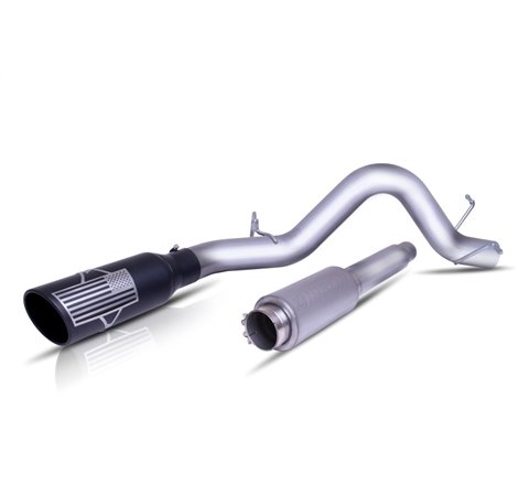 Gibson 20-21 Ford F250/F350 7.3L 4in Patriot Series Cat-Back Single Exhaust System Stainless