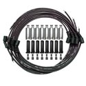 Moroso Universal GM LS Unsleeved Ultra Spark Plug Wire Set - Black
