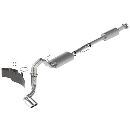 Ford Racing 21-22 F-150 2.7L/3.5L/5.0L Side Exit Touring Exhaust - Chrome Tips