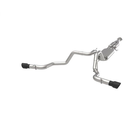 Kooks 2021+ Ford F150 2.7/3.5/5.0L 3in Dual Cat-Back Side Exit Exhaust w/Black Tips