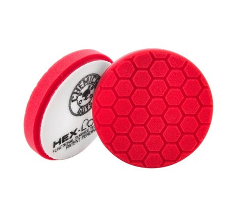 Chemical Guys Hex Logic Self-Centered Perfection Ultra-Fine Finishing Pad - Red - 6.5in