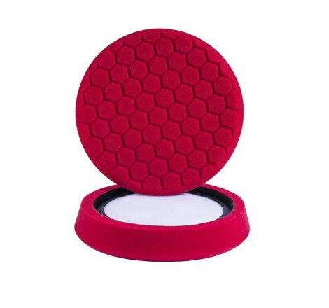 Chemical Guys Hex Logic Self-Centered Perfection Ultra-Fine Finishing Pad - Red - 7.5in