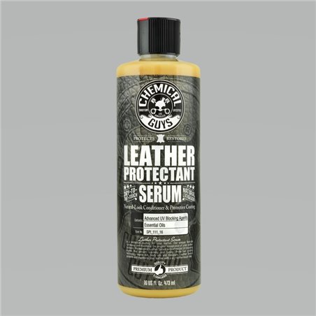 Chemical Guys Leather Serum Natural Look Conditioner & Protective Coating - 16oz