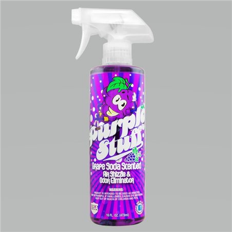 Chemical Guys Purple Stuff Grape Soda Air Freshener & Odor Eliminator - 16oz