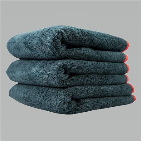 Chemical Guys Premium Red-Line Microfiber Towel - 16in x 16in - 3 Pack