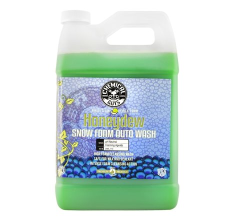 Chemical Guys Honeydew Snow Foam Auto Wash Cleansing Shampoo - 1 Gallon