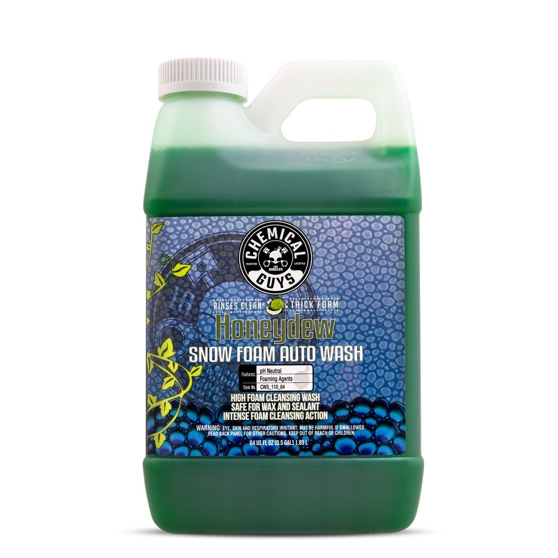 Chemical Guys Honeydew Snow Foam Auto Wash Cleansing Shampoo - 64oz