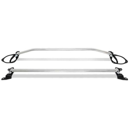 BLOX Racing 2015+ Subaru WRX STI - Without Holes Front And Rear Strut Tower Bars