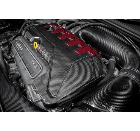Eventuri Audi RS3 Gen 2 / TTRS 8S Black and Red Engine Cover
