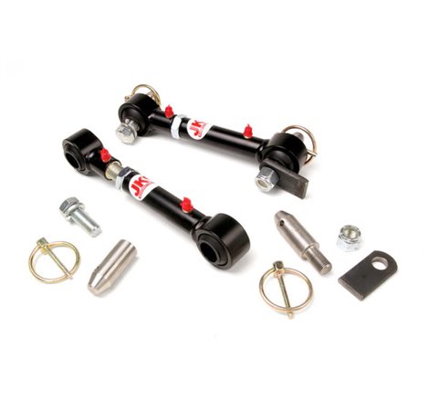 JKS Manufacturing Jeep Wrangler YJ Quicker Disconnect Sway Bar Links 0-6in Lift