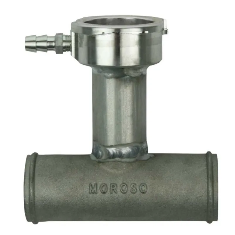Moroso Inline Extended Filler Neck 1.5in In/Out Moroso Inline Extended Filler Neck 1.5in In/Out