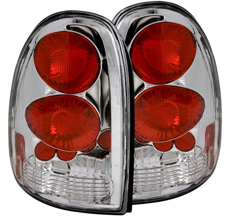 ANZO 1996-2000 Chrysler Voyager Taillights Chrome
