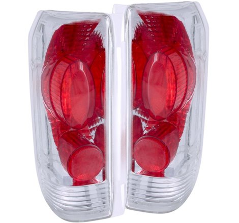 ANZO 1989-1996 Ford F-150 Taillights Chrome
