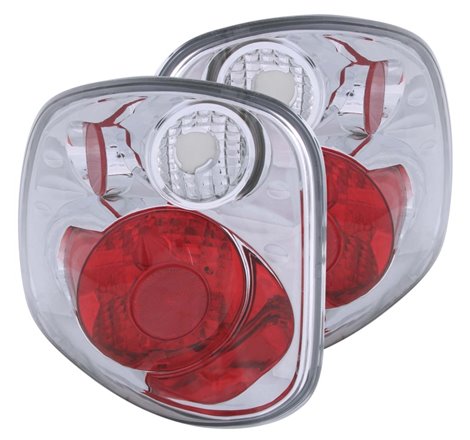 ANZO 1997-2000 Ford F-150 Taillights Chrome