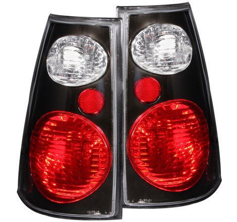 ANZO 2001-2005 Ford Explorer Taillights Black