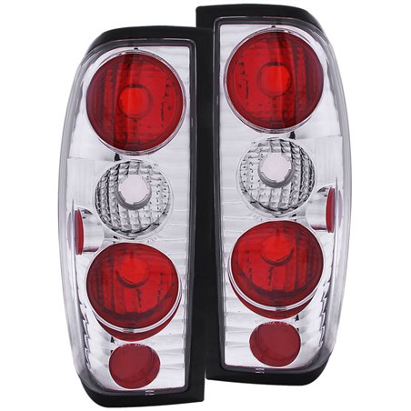ANZO 1998-2004 Nissan Frontier Taillights Chrome