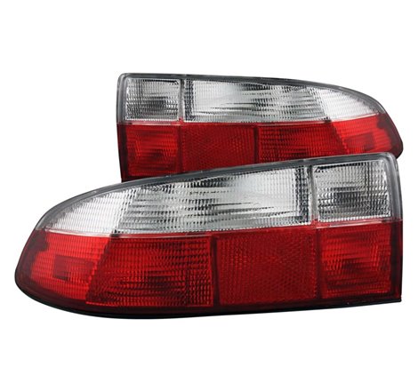 ANZO 1996-1999 BMW Z3 Taillights Red/Clear