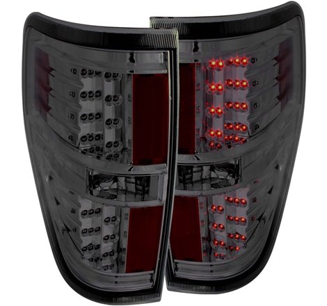ANZO 2009-2014 Ford F-150 LED Taillights Smoke