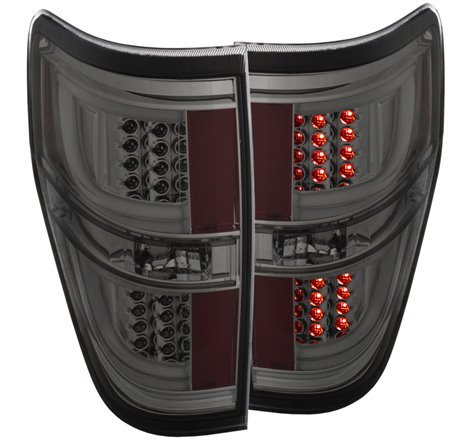 ANZO 2009-2013 Ford F-150 LED Taillights Smoke