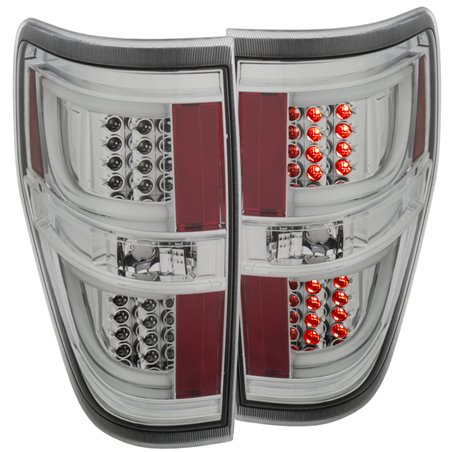 ANZO 2009-2013 Ford F-150 LED Taillights Chrome