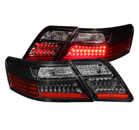 ANZO 2007-2009 Toyota Camry LED Taillights Black