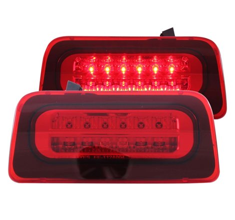 ANZO 1995-2005 Chevrolet S-10 LED 3rd Brake Light Red/Clear
