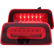 ANZO 1995-2005 Chevrolet S-10 LED 3rd Brake Light Red/Clear