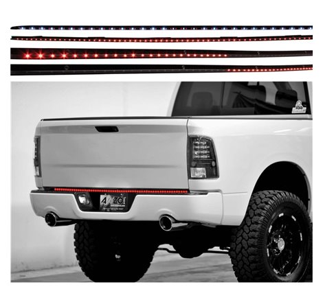 ANZO LED Tailgate Bar Universal LED Tailgate Bar w/ Amber Scanning, 60in 6 Function