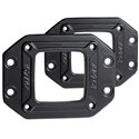 ANZO Mounting Bracket Universal 3inx 3in Rugged Off Road LED Flush Mount Brackets