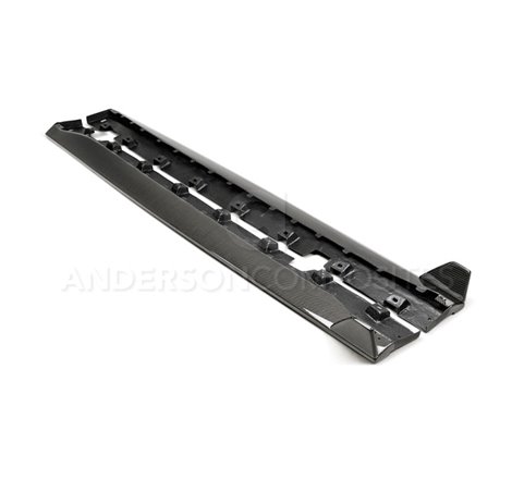 Anderson Composites 2015-2017 Ford Mustang GT350 Style Rocker Panel Splitter
