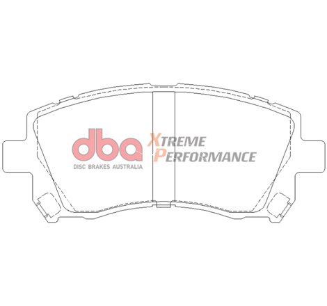 DBA 02-03 Subaru WRX / 98-01 Subaru Impreza XP650 Front Brake Pads