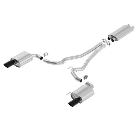 Borla 15-17 Ford Mustang GT 5.0L AT/MT Cat-Back Exhaust