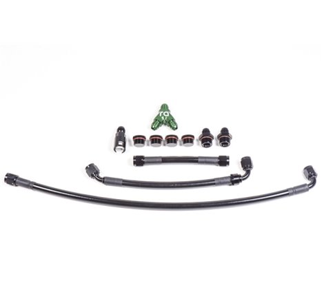 Radium Engineering 07-14 Mustang GT S197 Fuel Rail Plumbing Kit
