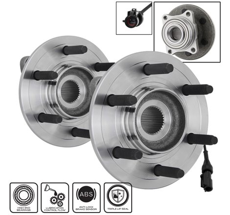 xTune Wheel Bearing and Hub ABS Ford Expedition 07-12- Rear Left and Right BH-541008-08
