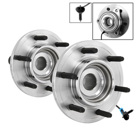 xTune Wheel Bearing and Hub ABS Hummer H3 06-09 - Front Left and Right BH-515093-93