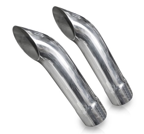 Stainless Works Extended Turn Down Tips- 2in ID Inlet 2in Body
