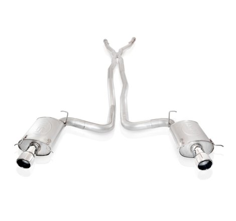 Stainless Works 2004-07 Cadillac CTS-V 3in Exhaust X-Pipe Chambered Mufflers High-Flow Cats 4in Tips