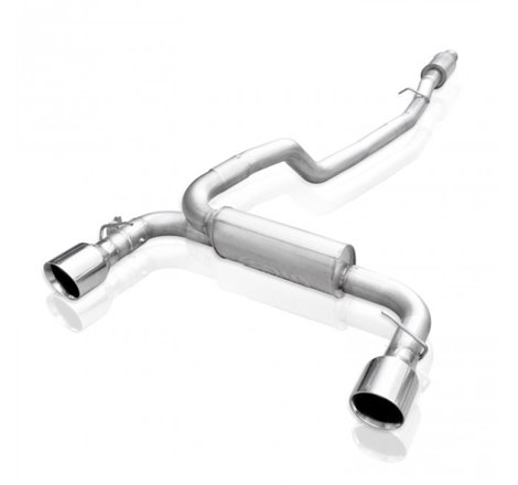 Stainless Works 2016-18 Ford Focus RS 3in Catback Vintage Round Muffler 5in Tips
