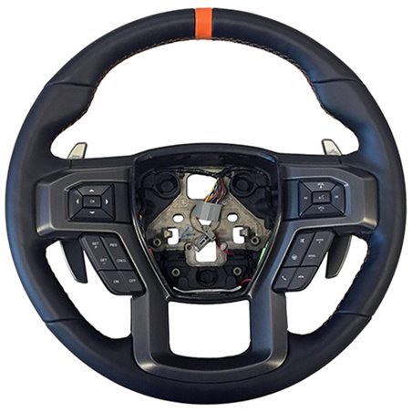 Ford Racing 2015-2017 F-150 Raptor Performance Steering Wheel Kit - Orange Sightline