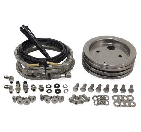 Air Lift Loadlifter 5000 Ultimate Plus Complete Stainless Steel Air Lines Upgrade Kit (Inc 4 Plates)