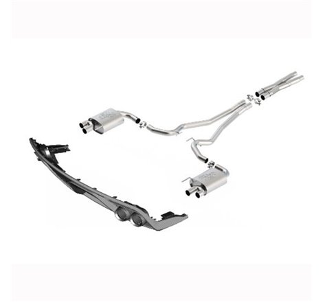 Ford Racing 2015 Mustang 5.0L Touring Cat-Back Exhaust System w/ GT350 Tips