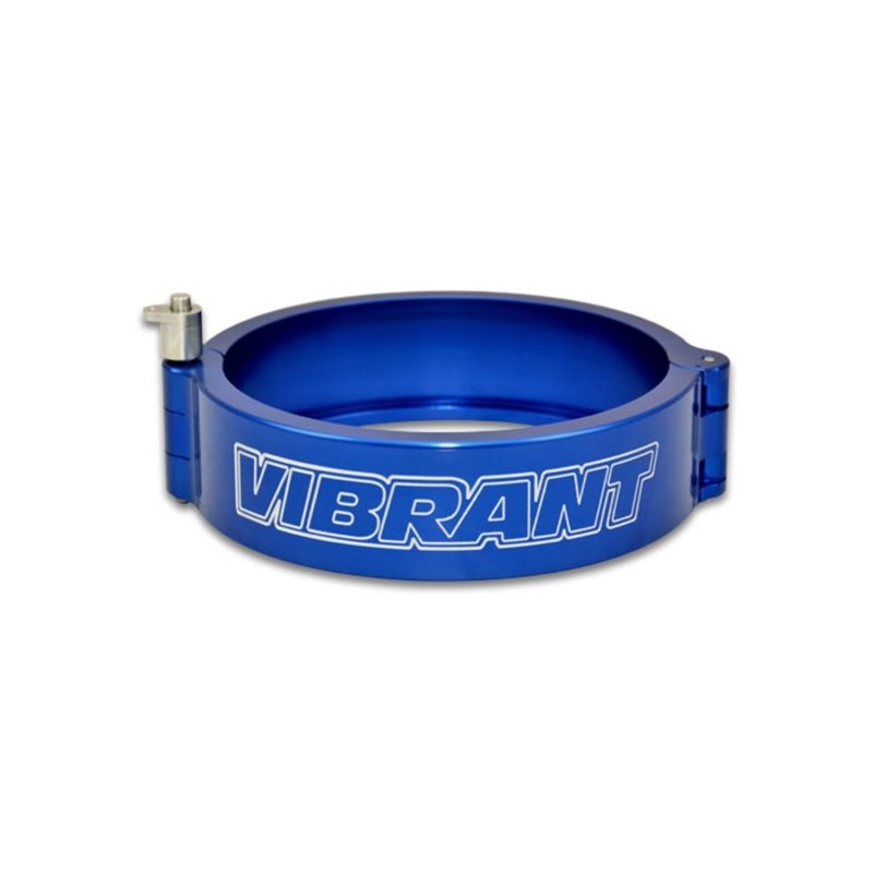 Vibrant 5in HD Quick Release Clamp w/Pin - Anodized Blue