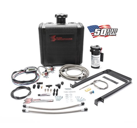 Snow Performance Stg 3 Boost Cooler Water Injection Kit TD Univ. (SS Braided Line and 4AN Fittings)