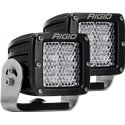 Rigid Industries Dually HD Black- 60 Deg. Lens - Set of 2