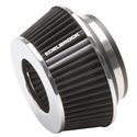 Edelbrock Air Filter Pro-Flo Series Conical 3 7In Tall Black/Chrome